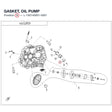 GASKET, OIL PUMP product image