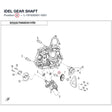 IDEL GEAR SHAFT product image