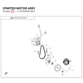 STARTER MOTOR ASSY product image