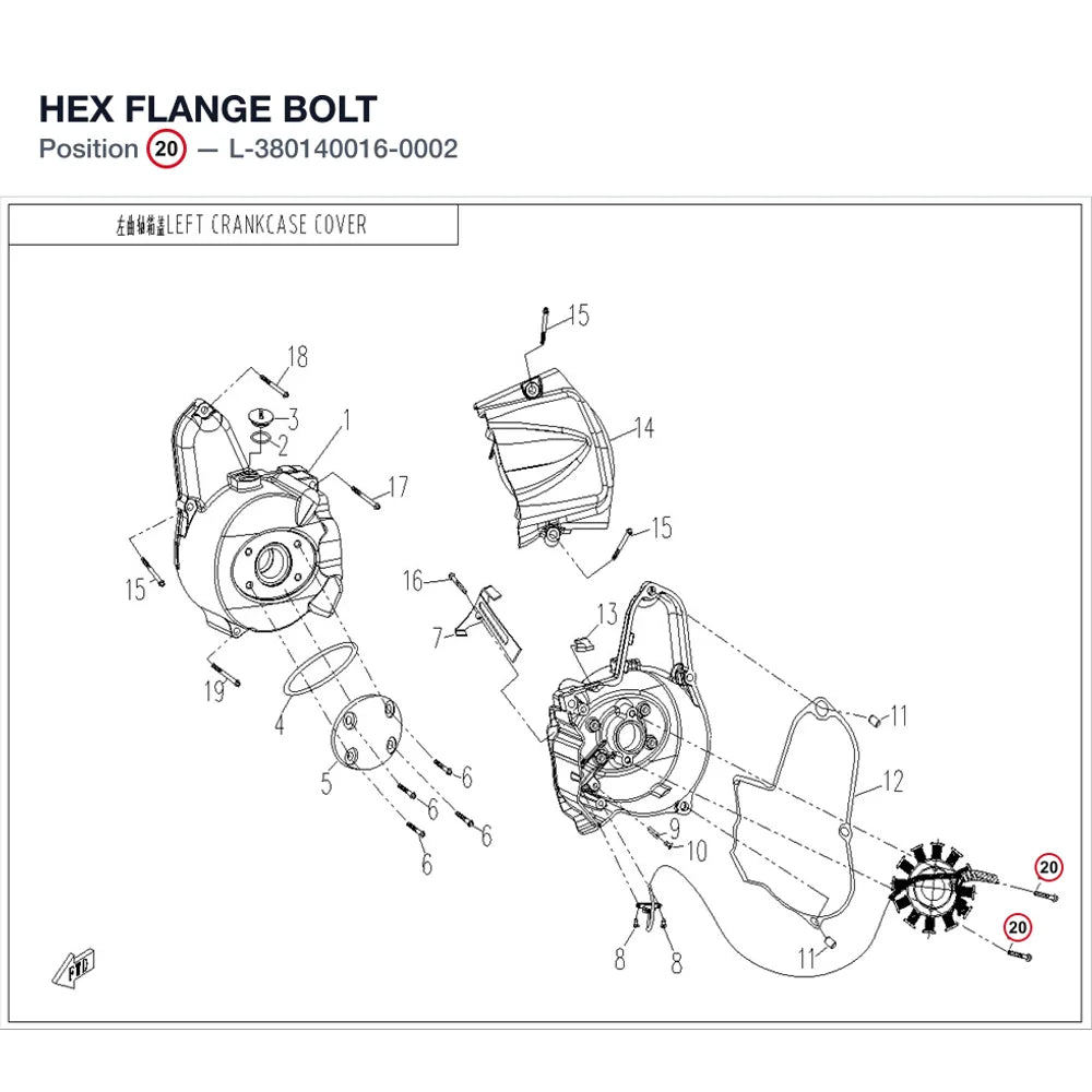 HEX FLANGE BOLT product image