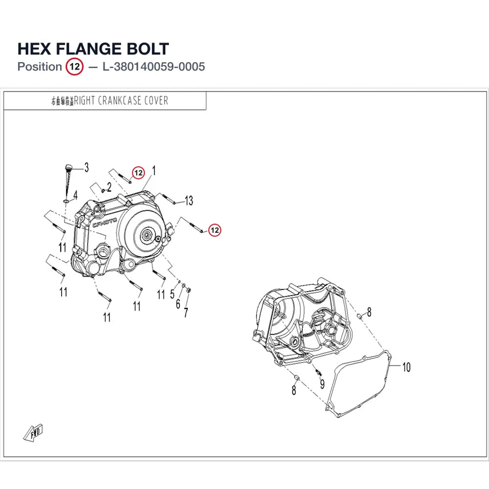 HEX FLANGE BOLT product image