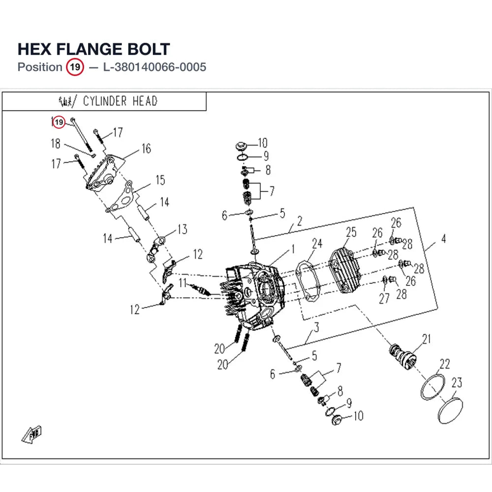 HEX FLANGE BOLT product image