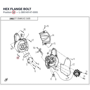 HEX FLANGE BOLT product image