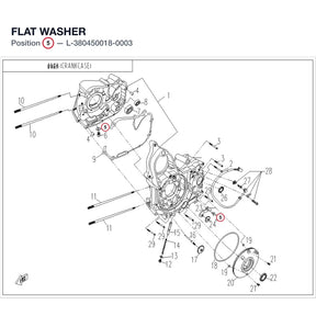 FLAT WASHER product image
