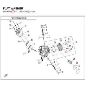 FLAT WASHER product image
