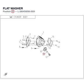 FLAT WASHER product image