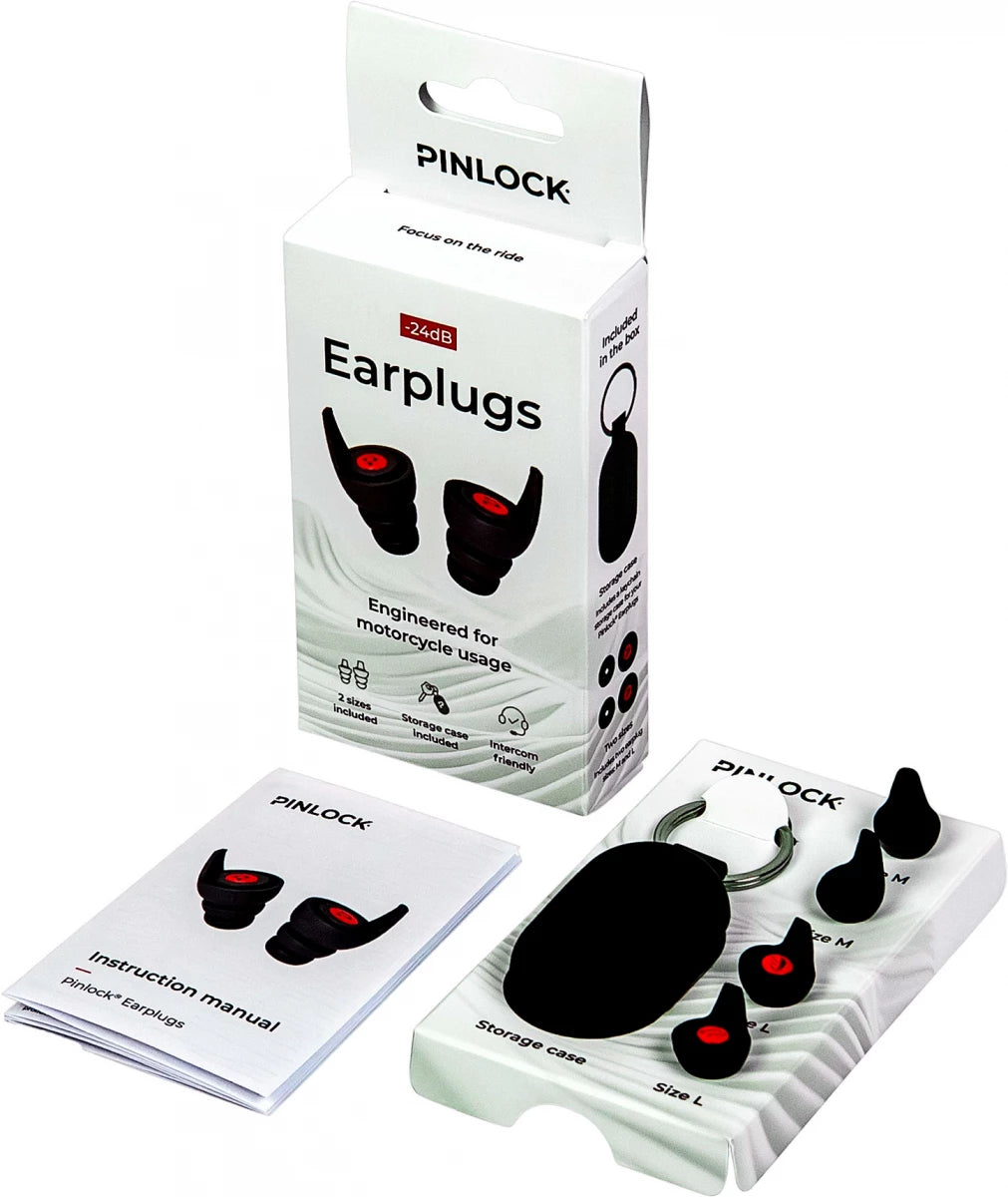 Pinlock Earplugs Sett (2 str.) m/smart eske.