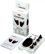 Pinlock Earplugs Sett (2 str.) m/smart eske.