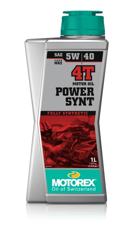 MOTOREX POWER SYNT 4T SAE 5W/40 1-LITER (For KTM 125 Duke/SMC/Enduro 2024+)