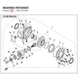 BEARING RETAINER product image