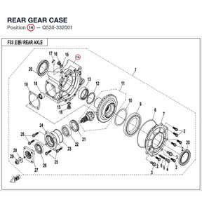 REAR GEAR CASE product image