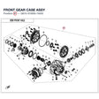 FRONT GEAR CASE ASSY product image