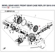 BEVEL GEAR ASSY, FRONT GEAR CASE REPL BY Q810-310010-00001 product image