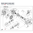 REAR GEAR CASE ASSY product image