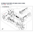 O-RING 67.5X2 REPL BY Q830-310012-10000 product image