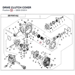 DRIVE CLUTCH COVER product image