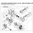 ADJUSTING WASHER 32X25.4 T=2.20 - REPL BY Q830-311003-00201 product image