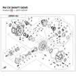 RH CV SHAFT GEAR product image