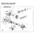 FRONT GEAR CASE ASSY product image