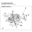 LH CRANKCASE ASSY product image