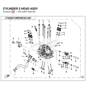 CYLINDER 2 HEAD ASSY product image