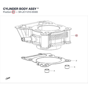 CYLINDER BODY ASSY product image