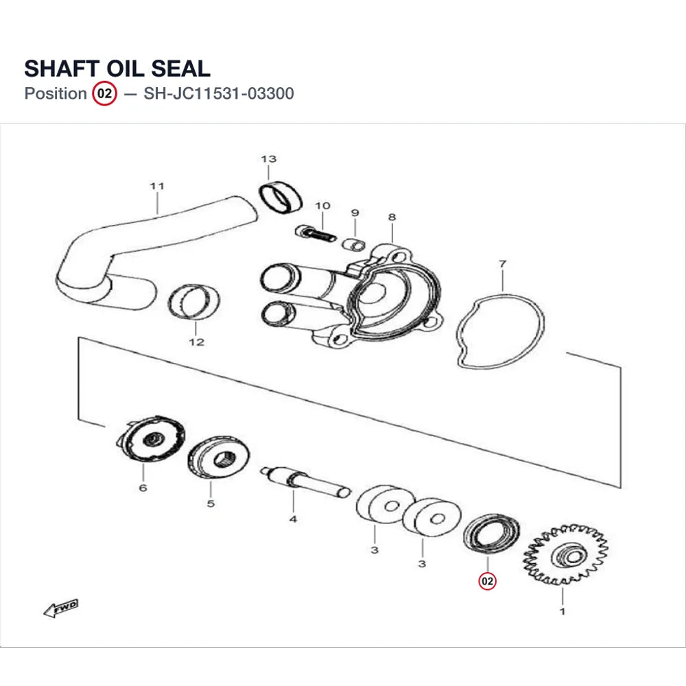 SHAFT OIL SEAL product image
