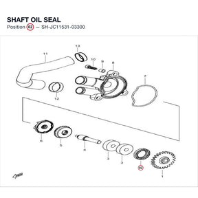 SHAFT OIL SEAL product image