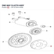 ONE-WAY CLUCTH ASSY product image