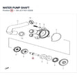 WATER PUMP SHAFT product image