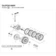 CLUTCH ASSY product image