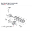 CLUTCH OUTER HOUSING ASSY product image