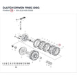 CLUTCH DRIVEN FRISC DISC product image