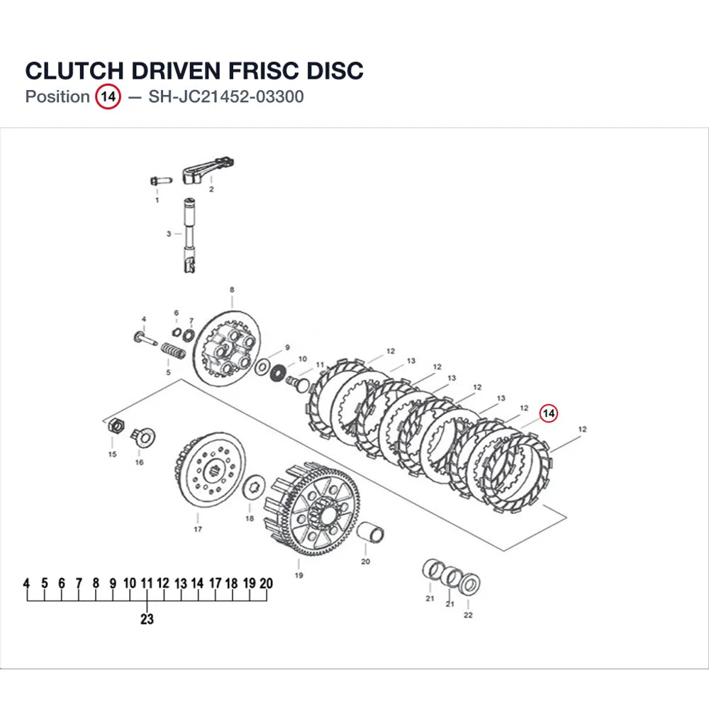 CLUTCH DRIVEN FRISC DISC product image