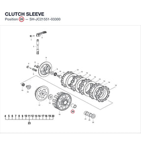 CLUTCH SLEEVE product image