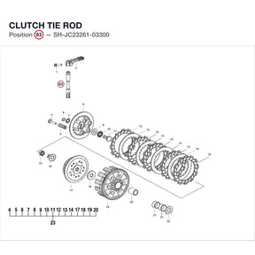 CLUTCH TIE ROD product image