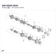 2ND DRIVE GEAR product image