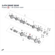3,4TH DRIVE GEAR product image