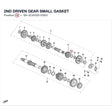2ND DRIVEN GEAR SMALL GASKET product image