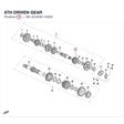 6TH DRIVEN GEAR product image