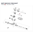 SHIFT GEAR NO1 FORK SHAFT product image