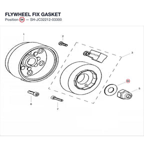 FLYWHEEL FIX GASKET product image