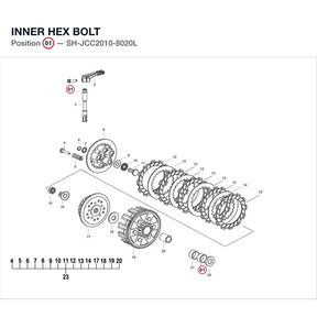 INNER HEX BOLT product image