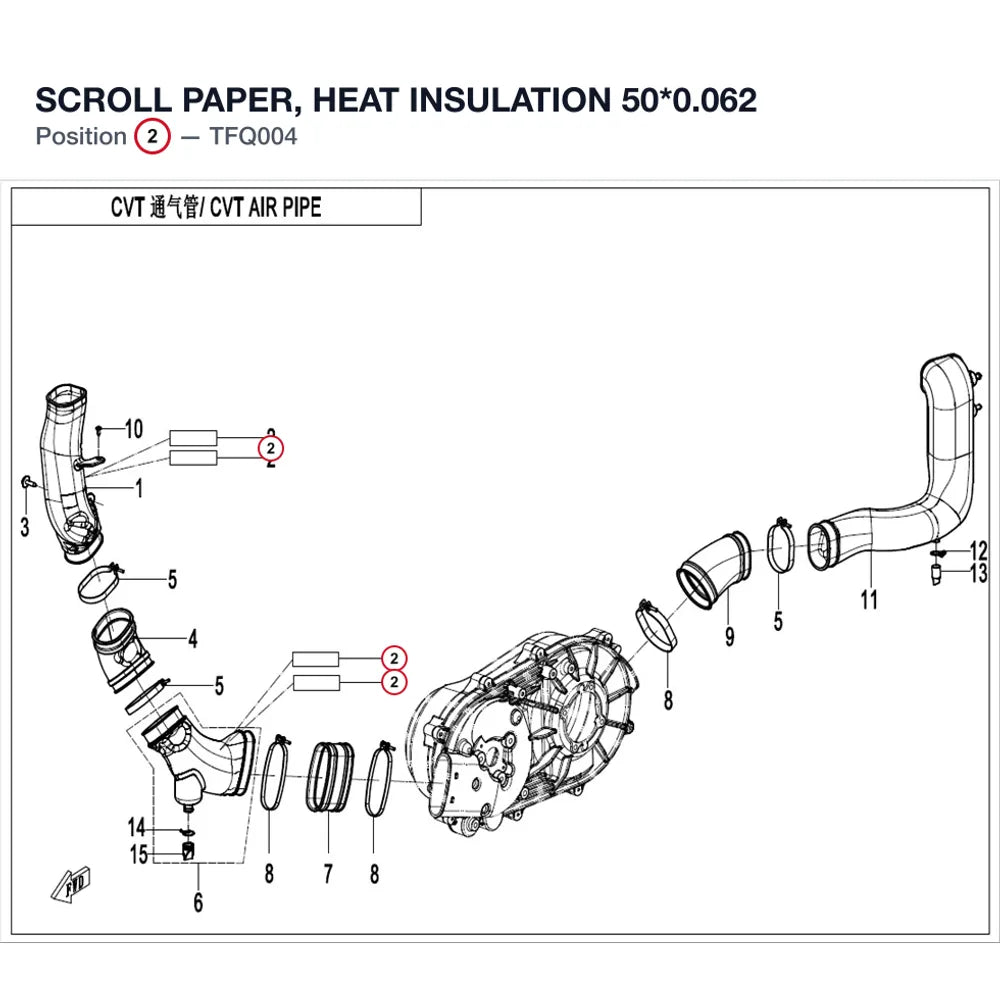 SCROLL PAPER, HEAT INSULATION product image