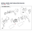 SCROLL PAPER, HEAT INSULATION product image