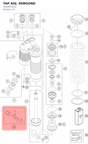 Diagram preview: TAP ADJ. REBOUND (46180522S1)