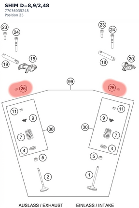 Diagram preview: SHIM D=8,9/2,48 (77036035248)
