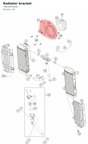 Diagram preview: Radiator bracket (79635943000)