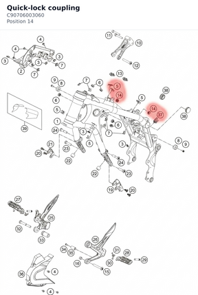 Diagram preview: Quick-lock coupling (C90706003060)