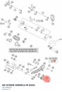 Diagram preview: AH SCREW DIN0912-M 6X45 (0912060453)